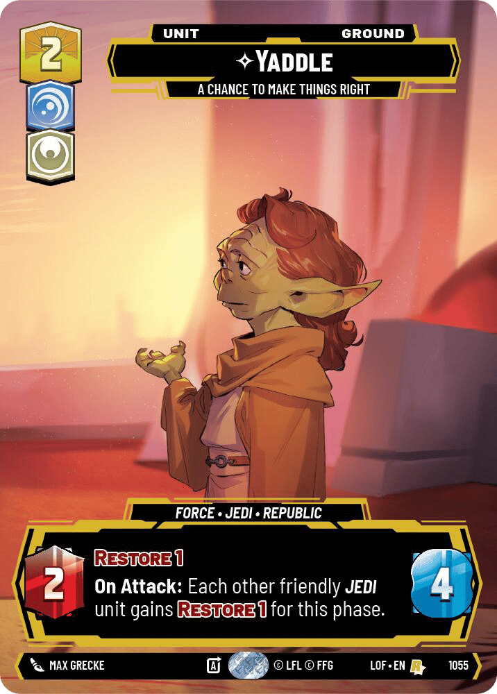 Yaddle - A Chance To Make Things Right [LOF] 1055 (Prestige I)