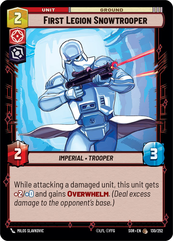 First Legion Snowtrooper [SOR] 130