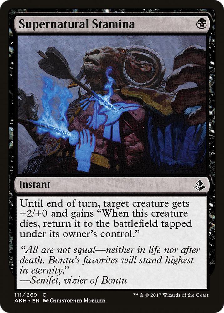 Supernatural Stamina (AKH) 111