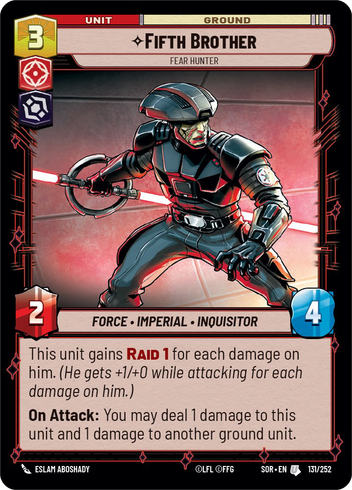 Fifth Brother, Fear Hunter [SOR] 131
