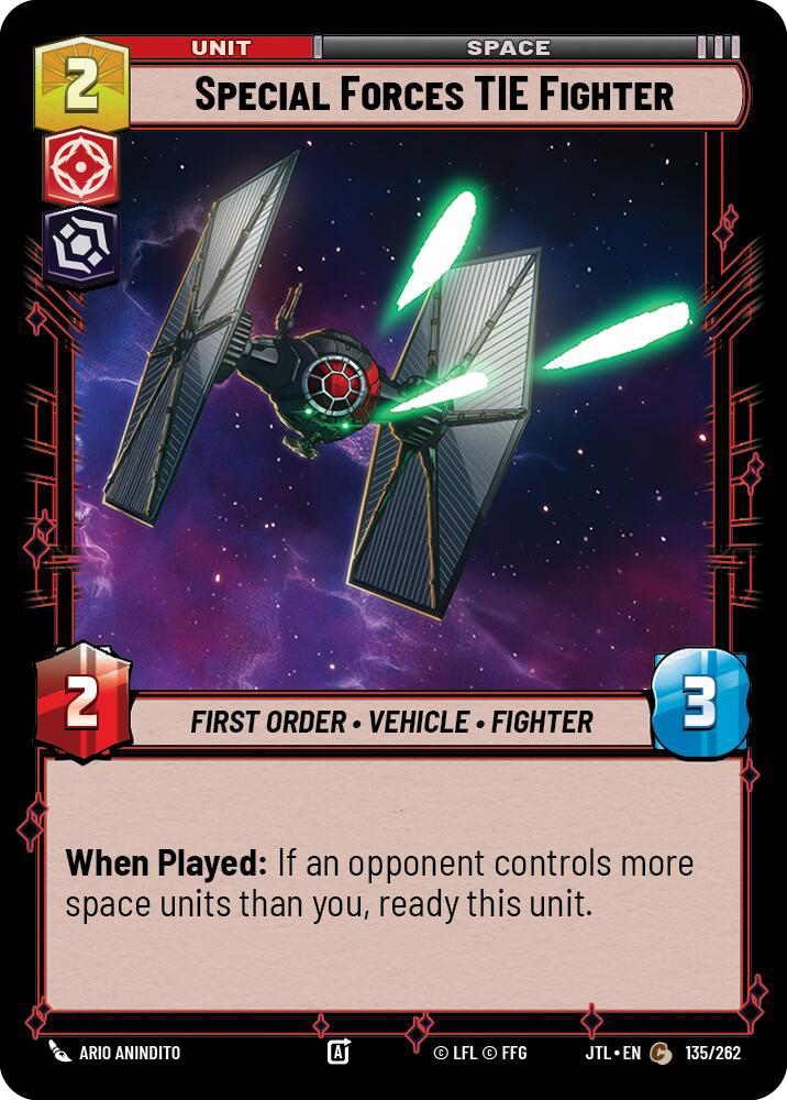 Special Forces TIE Fighter [JTL] 135
