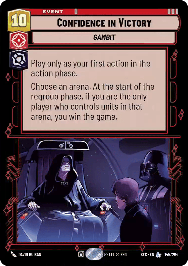 Confidence in Victory (Foil) [SEC] 655