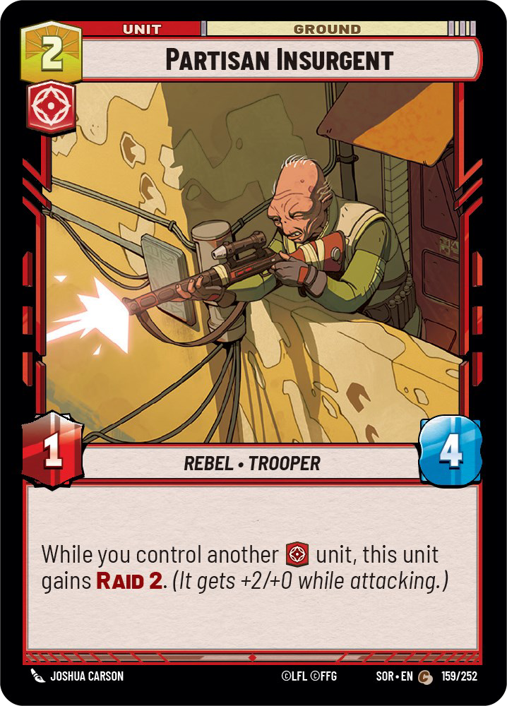 Partisan Insurgent [SOR] 159