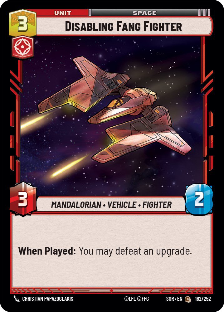 Disabling Fang Fighter [SOR] 166