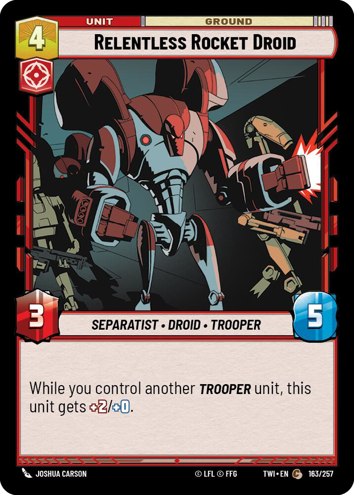 Relentless Rocket Droid [TWI] 163