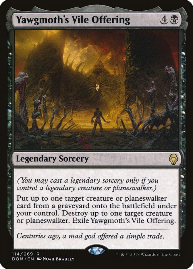 Yawgmoth's Vile Offering [DOM] 114