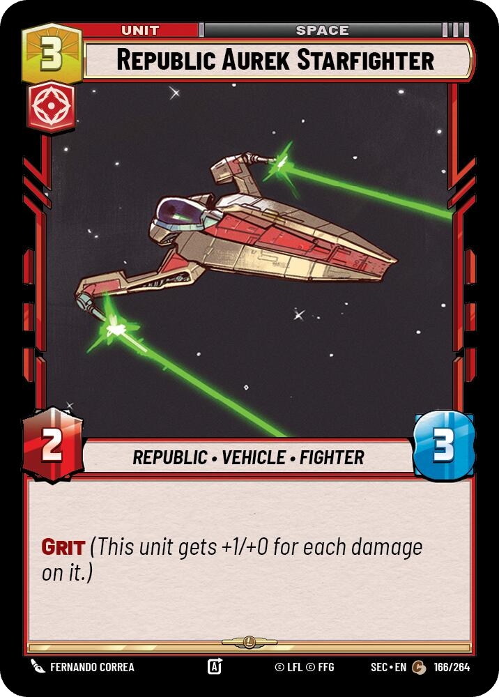 Republic Aurek Starfighter [SEC] 166