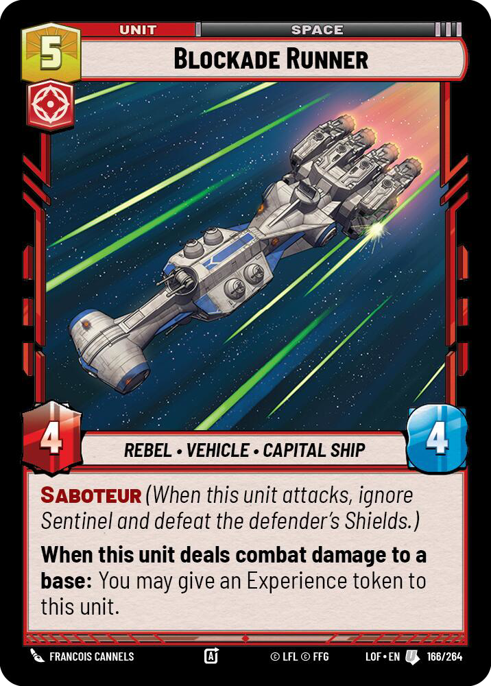 Blockade Runner [LOF] 166