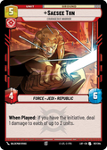 Saesee Tiin, Courageous Warrior [LOF] 167