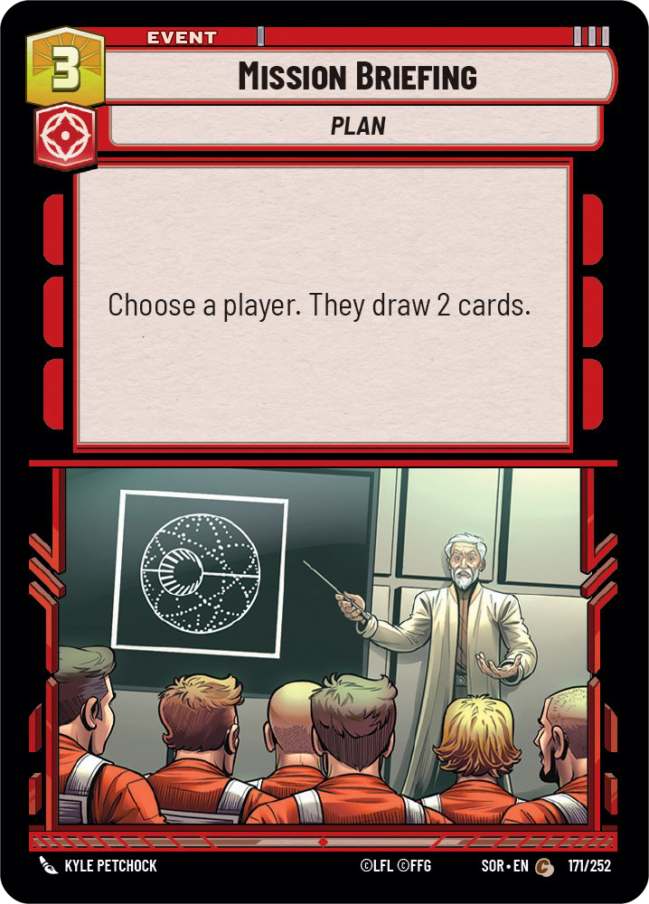 Mission Briefing [SOR] 171