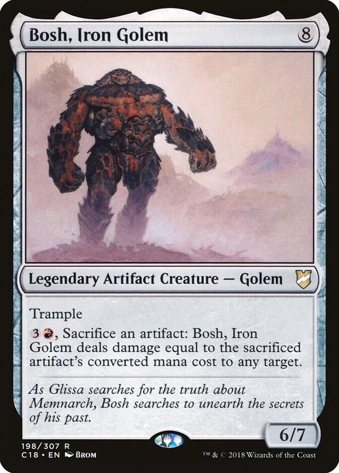 Bosh, Iron Golem - Commander 2018 (C18)