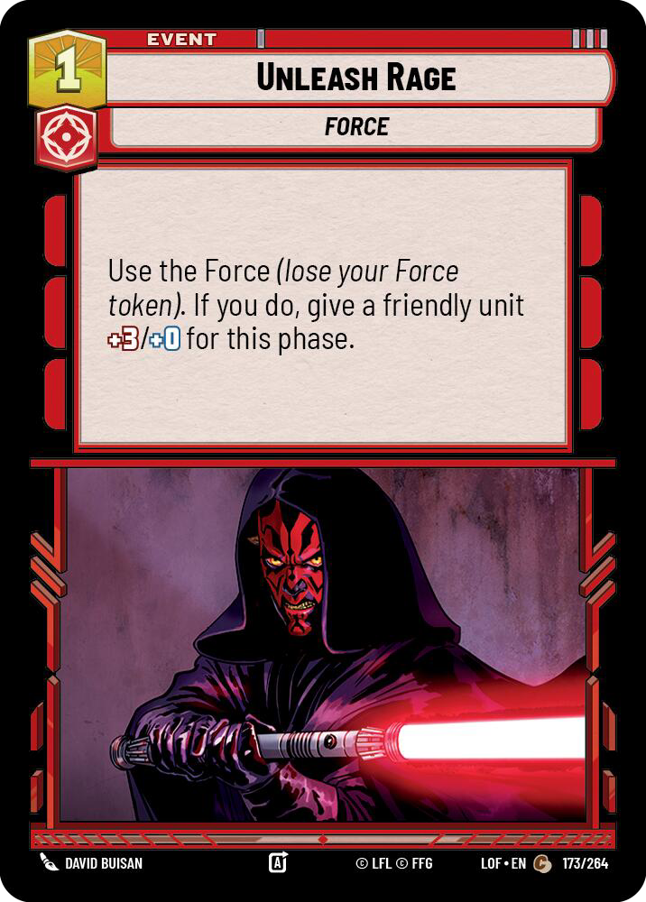 Unleash Rage [LOF] 173