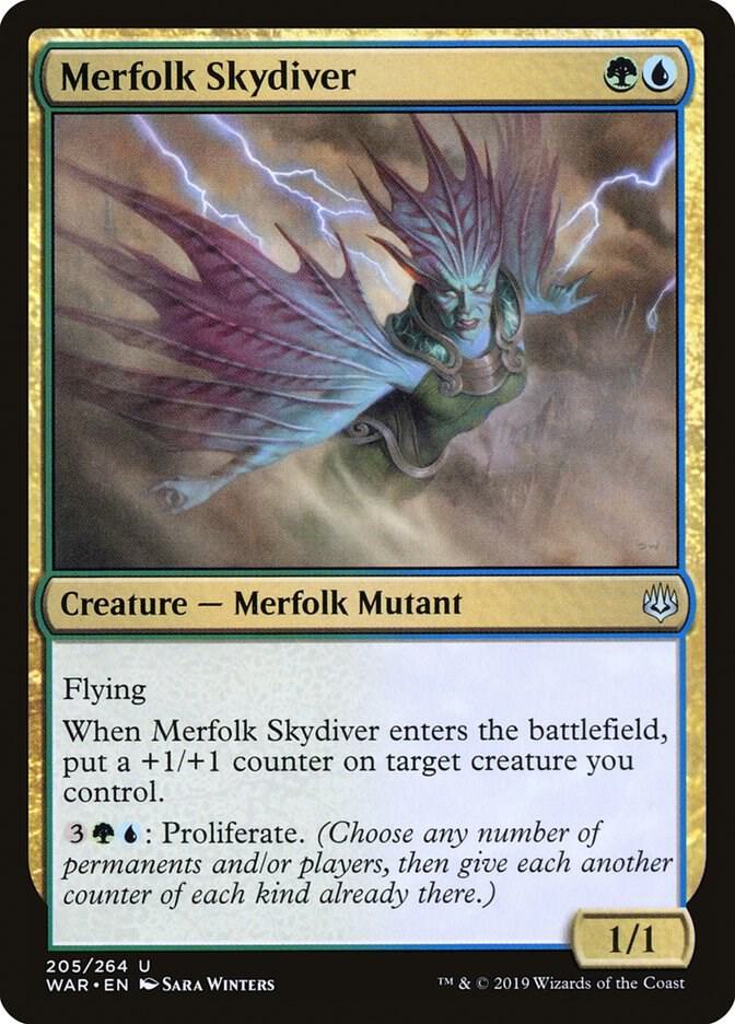 Merfolk Skydiver [WAR] 205