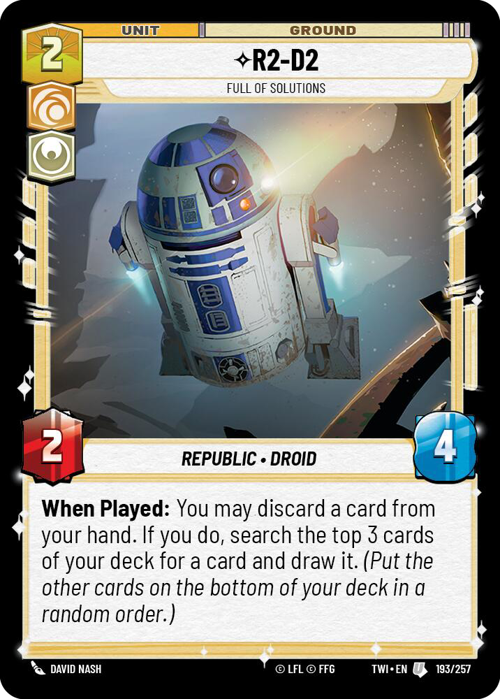 R2-D2 - Full of Solutions [TWI] 193/257 (foil)