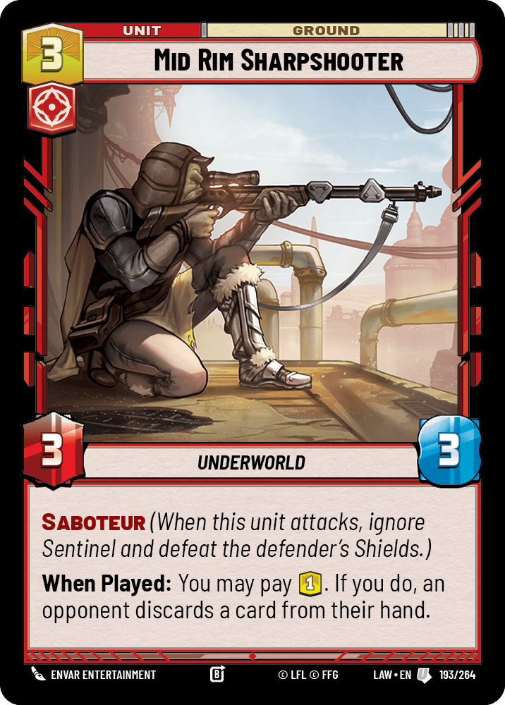 Mid Rim Sharpshooter [LAW] 193