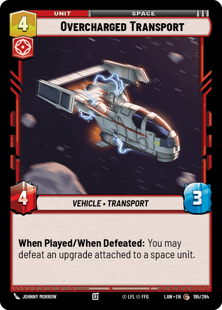 Overcharged Transport [LAW] 195