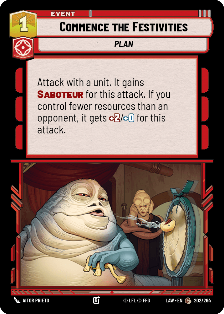 Commence the Festivities [LAW] 202