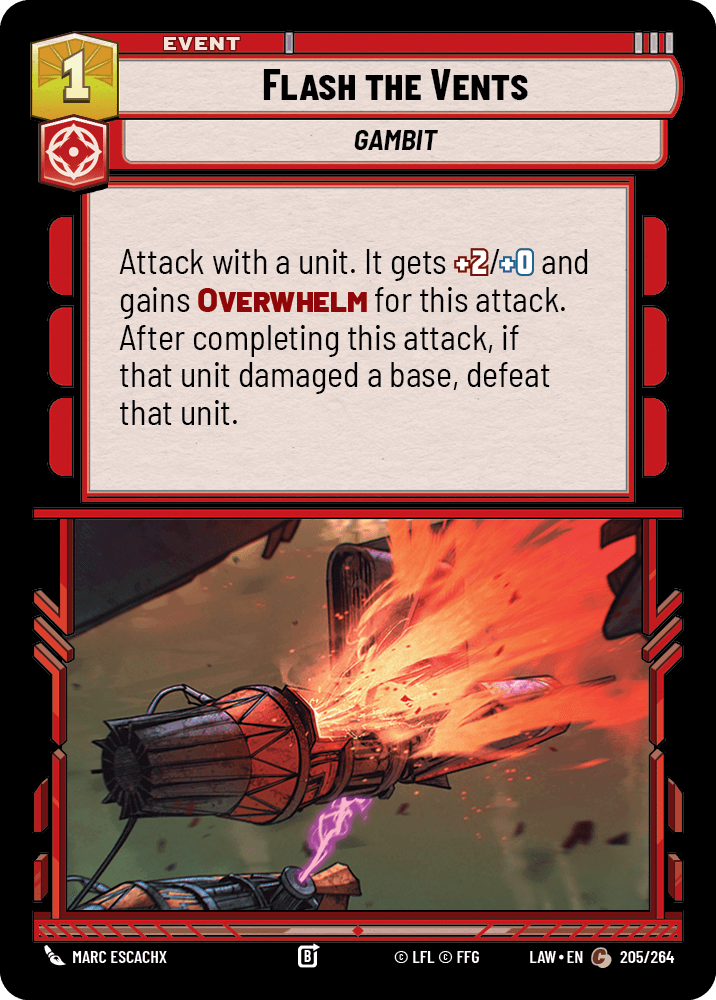 Flash the Vents [LAW] 205