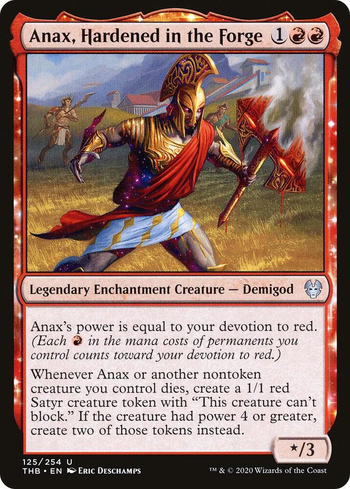 Anax, Hardened in the Forge (THB) 125