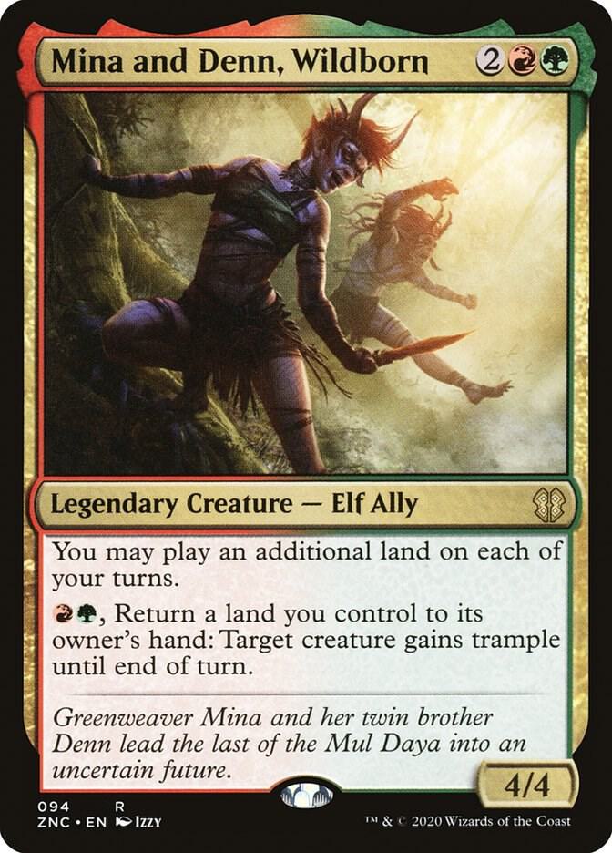 Mina and Denn, Wildborn - Commander: Zendikar Rising (ZNC)