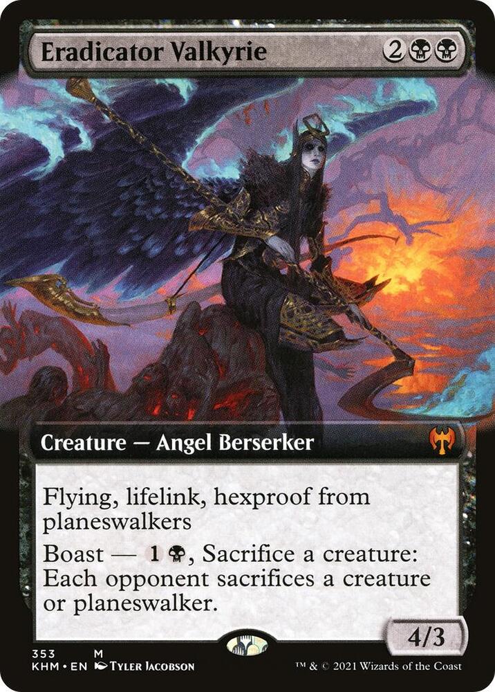 Eradicator Valkyrie (Extended Art) (KHM) 353