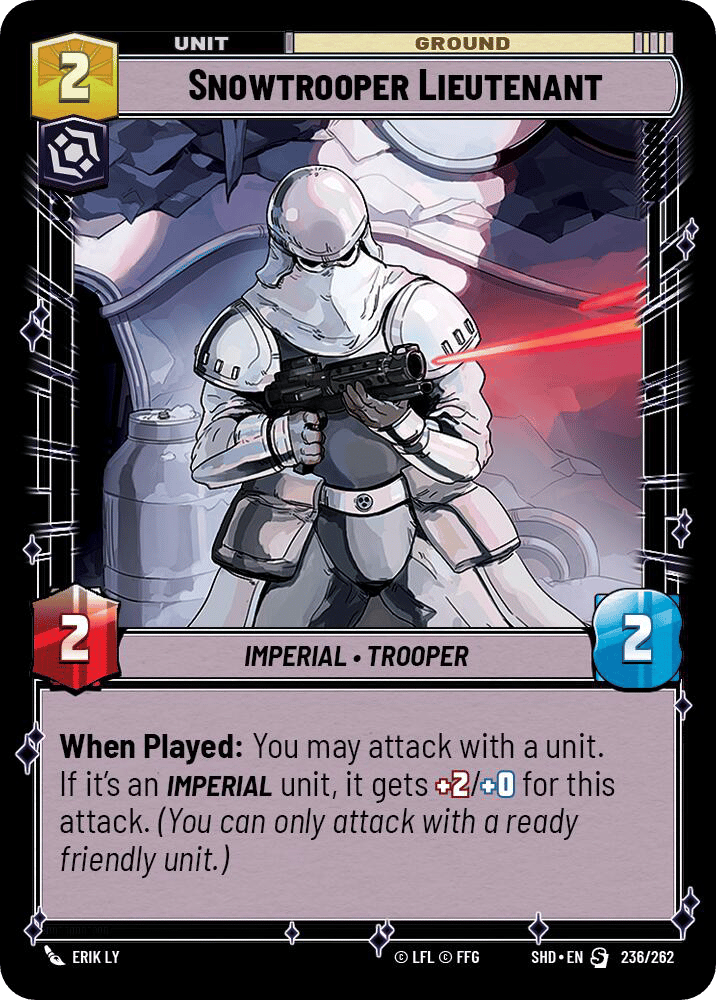 Snowtrooper Lieutenant [SHD] 236/262