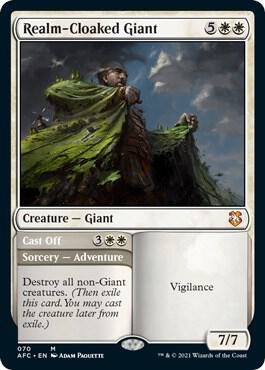 Realm-Cloaked Giant - Commander: Adventures in the Forgotten Realms (AFC)