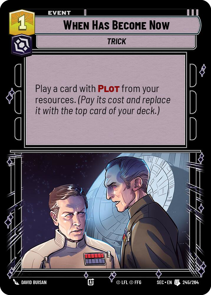 When Has Become Now [SEC] 245/264