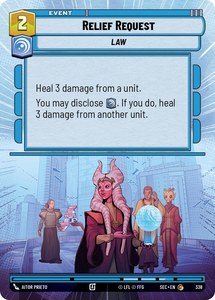 Relief Request (Hyperspace) [SEC] 338