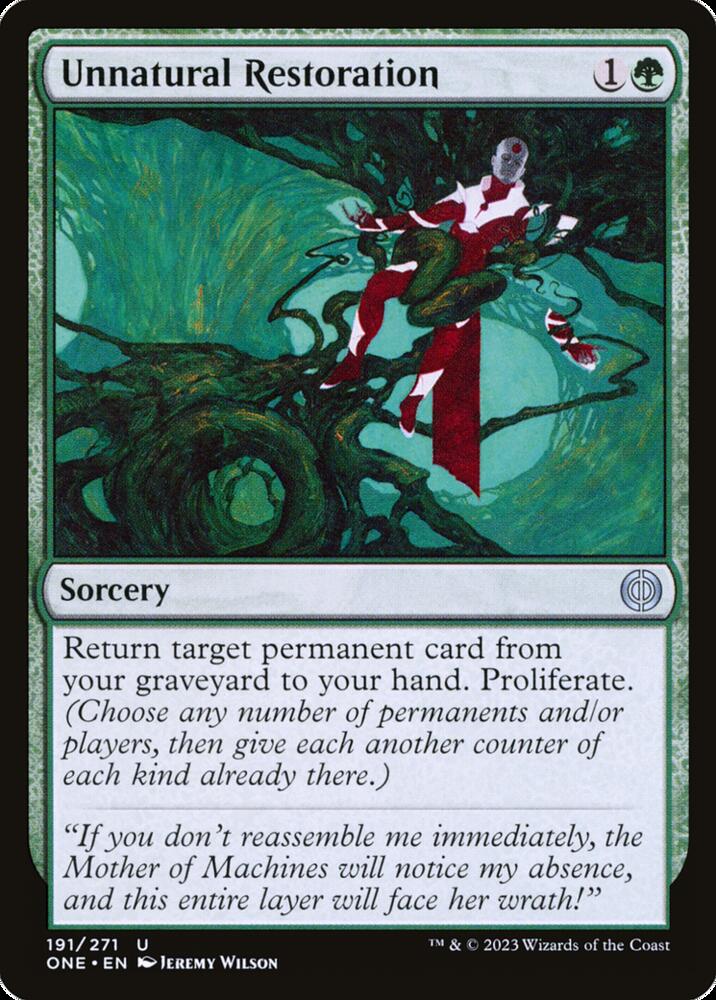 Unnatural Restoration [ONE] 191