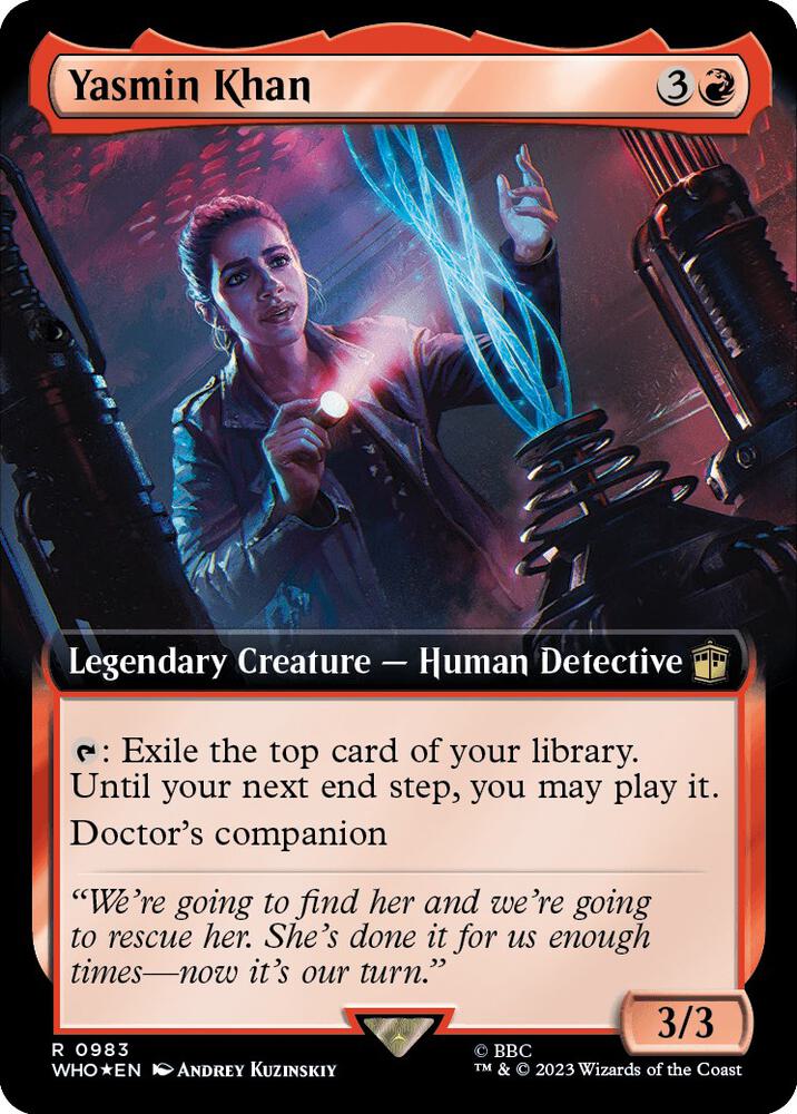 Yasmin Khan (Extended Art) (Surge Foil) [WHO] 983