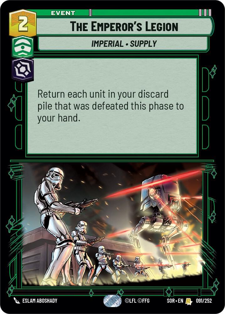 The Emperor's Legion [SOR] 91