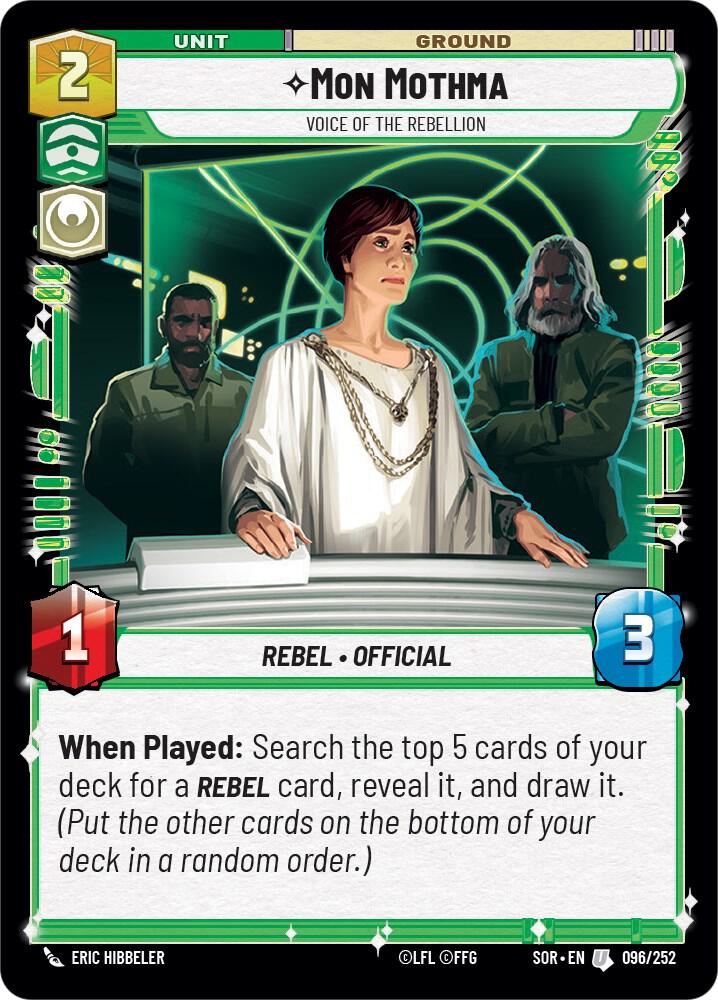Mon Mothma - Voice of the Rebellion [SOR] 96
