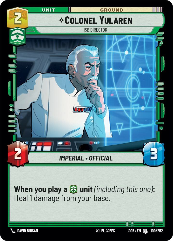 Colonel Yularen - ISB Director [SOR] 109