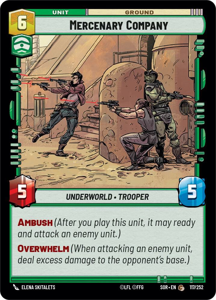 Mercenary Company [SOR] 117