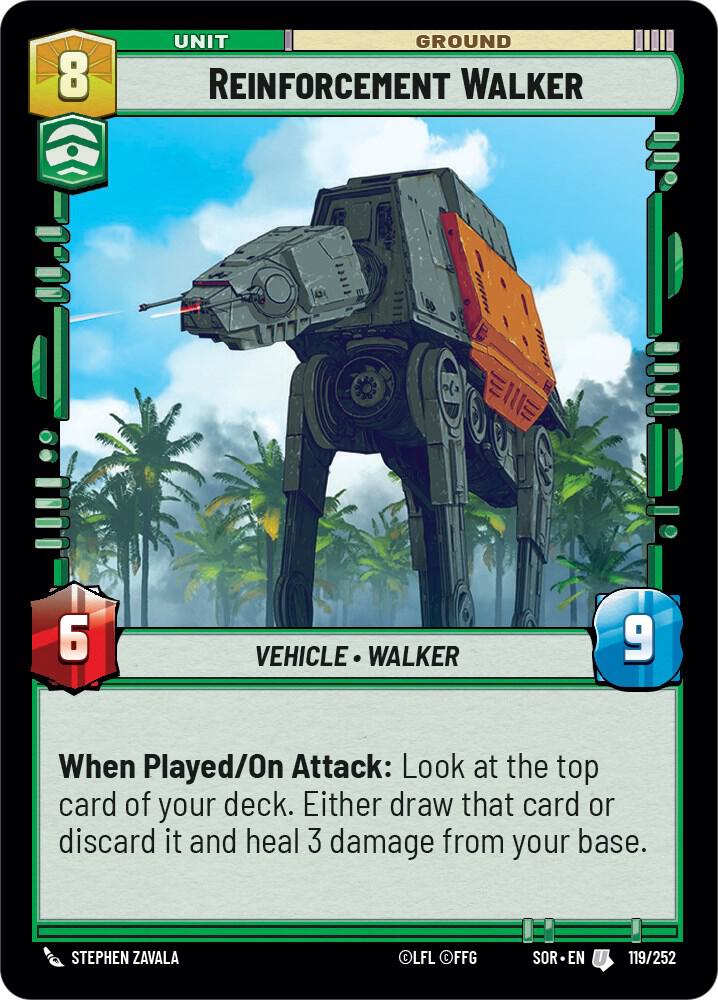Reinforcement Walker [SOR] 119