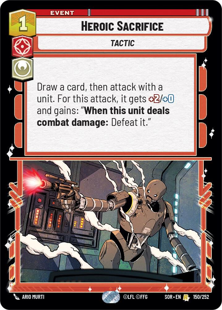 Heroic Sacrifice [SOR] 150