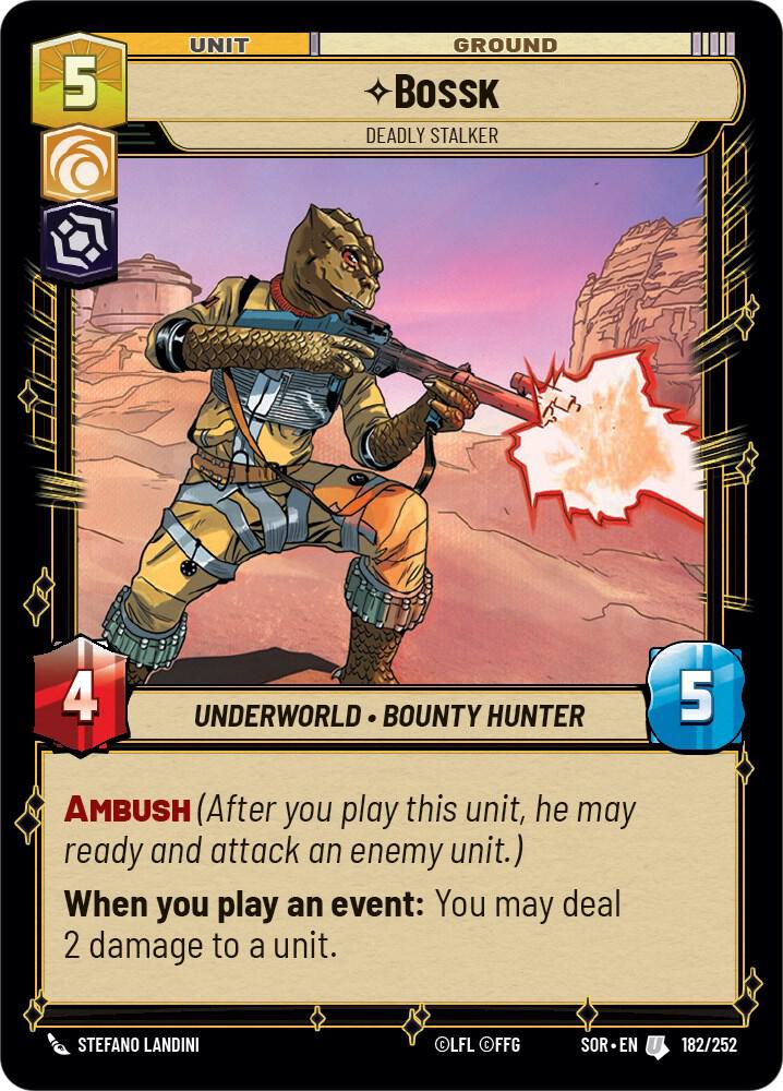 Bossk - Deadly Stalker [SOR] 182