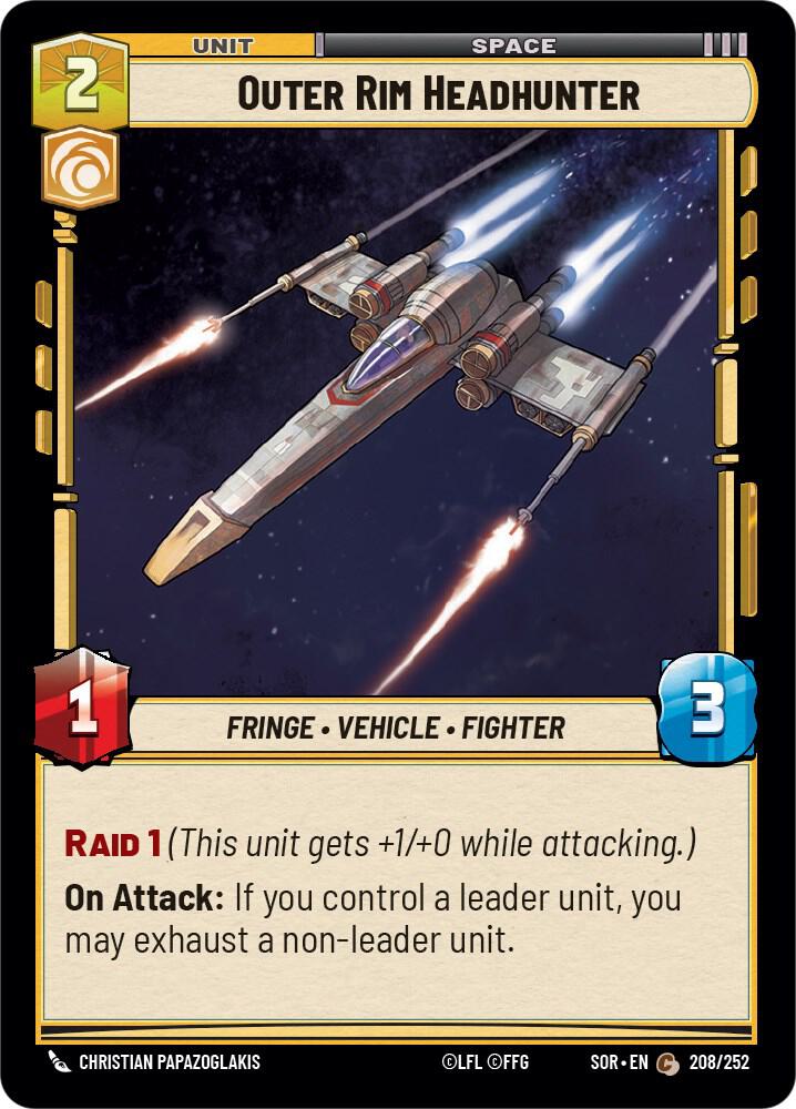 Outer Rim Headhunter [SOR] 208
