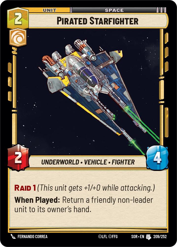 Pirated Starfighter [SOR] 209