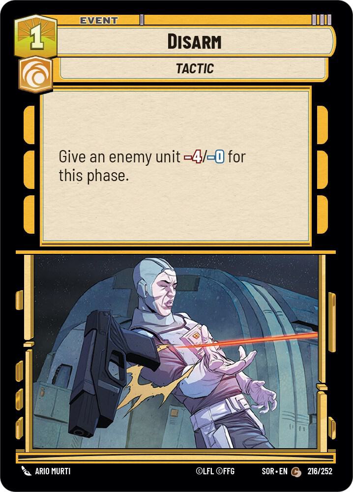 Disarm [SOR] 216