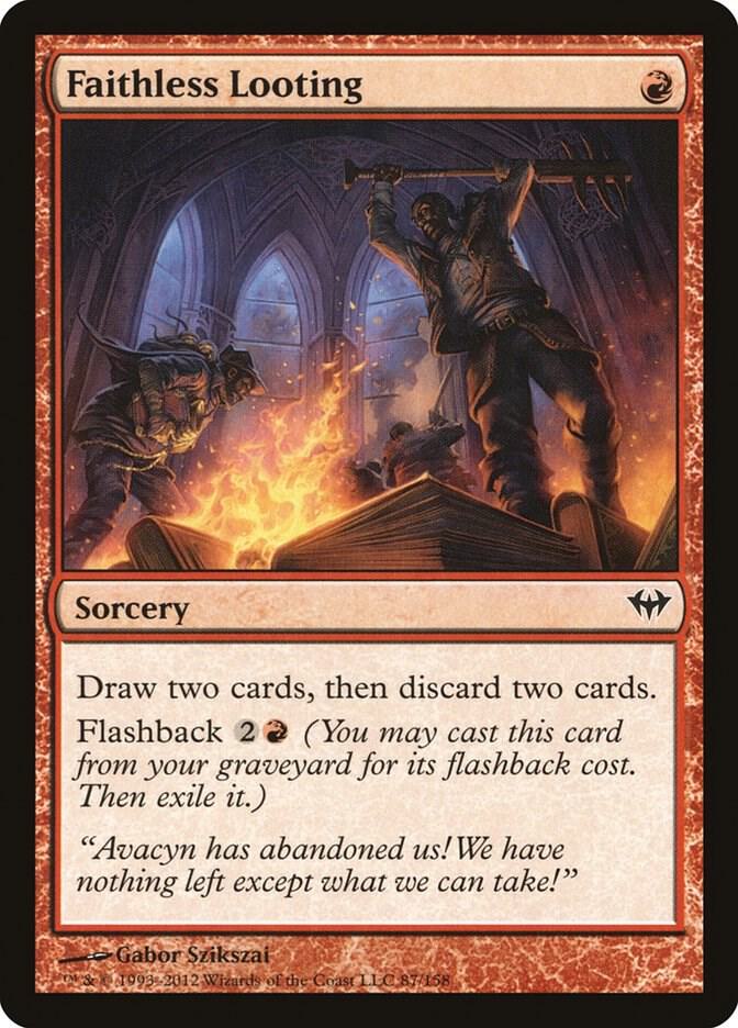 Faithless Looting [DKA] 87