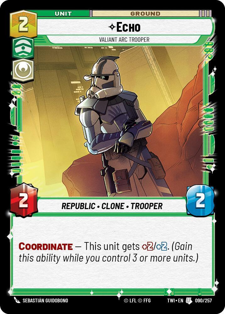 Echo - Valiant Arc Trooper [TWI] 90