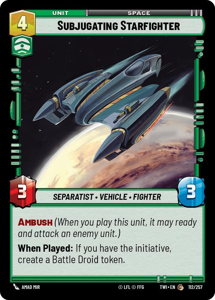 Subjugating Starfighter [TWI] 112
