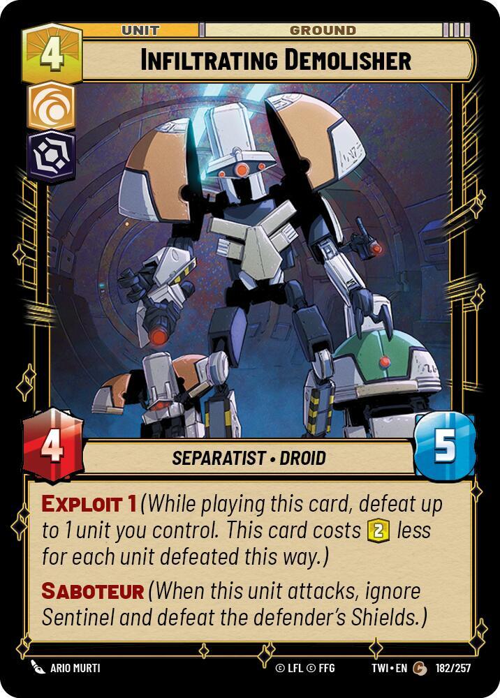 Infiltrating Demolisher [TWI] 182