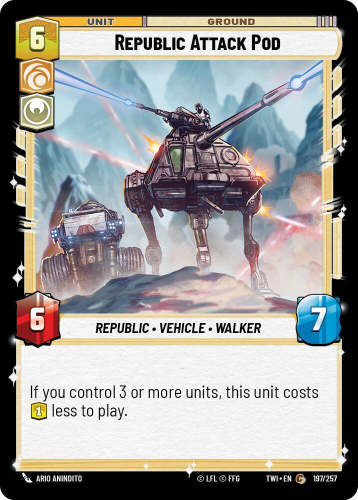 Republic Attack Pod [TWI] 197