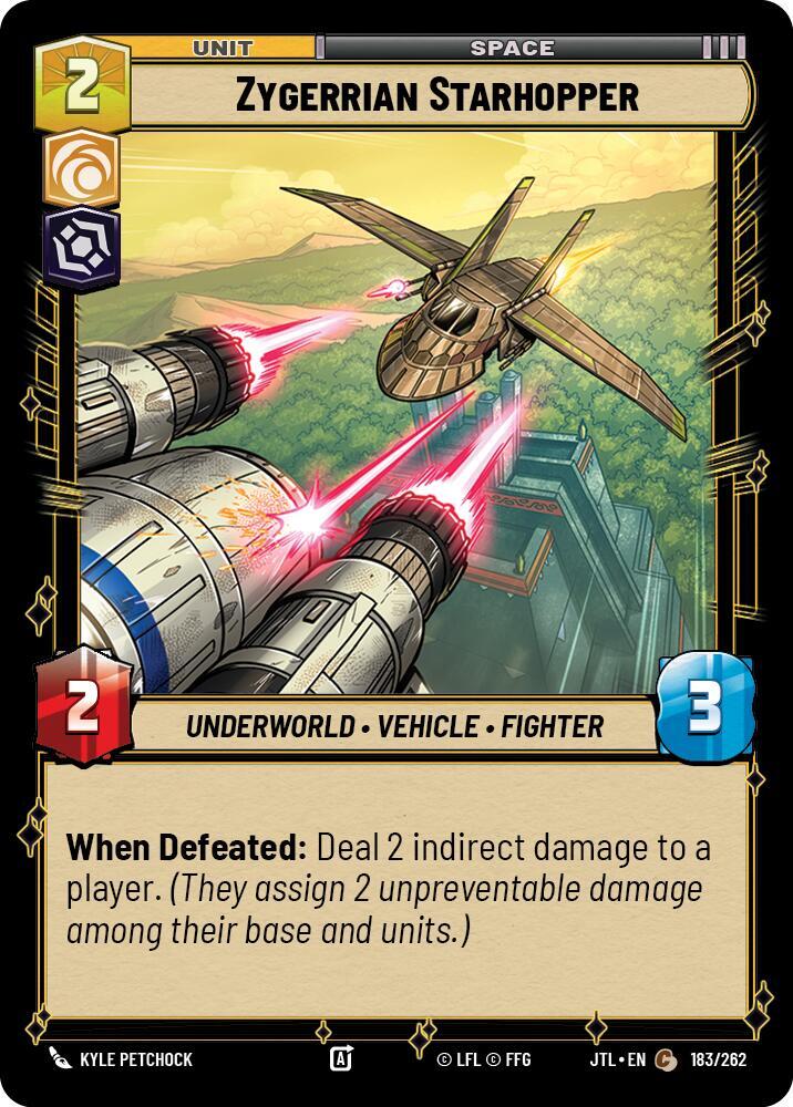 Zygerrian Starhopper [JTL] 183