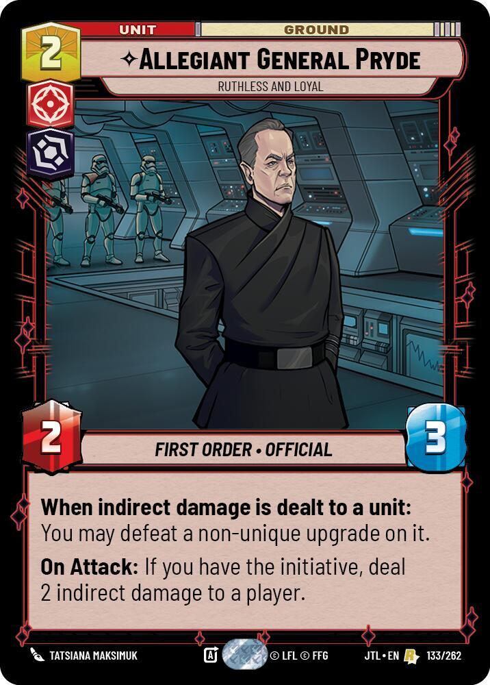 Allegiant General Pryde - Ruthless and Loyal [JTL] 133