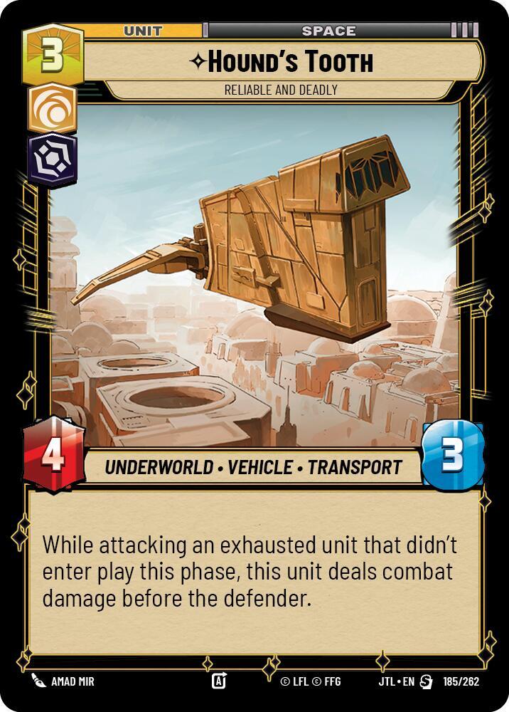 Hound's Tooth - Reliable and Deadly [JTL] 185