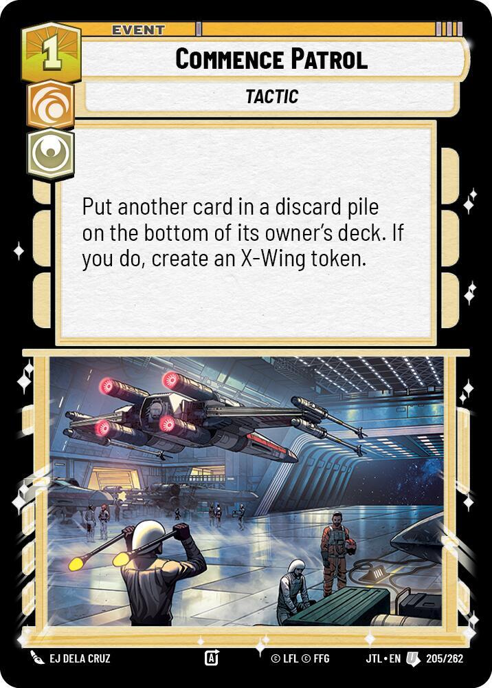 Commence Patrol [JTL] 205